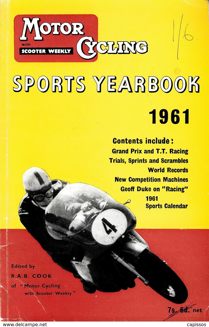 Cycling Sports Yearbook 1961 120 Pages Tout Les Résultats De 1961 Nombreuses Photos - 1950-Hoy