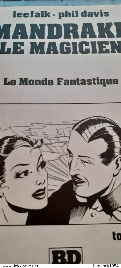 Le Monde Fantastique LEE FALK PHIL DAVIS Glénat 1980 - Mandrake