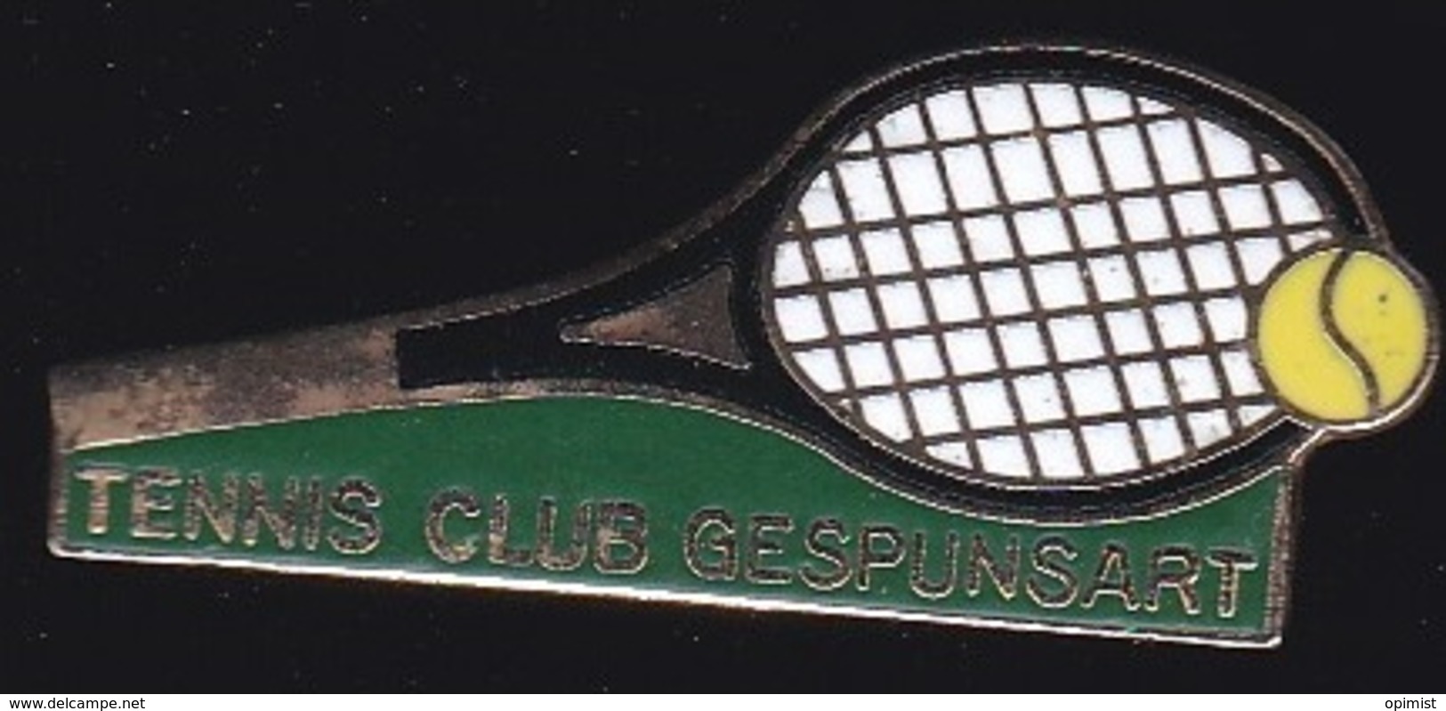 64234- Pin's.Tennis Club De Gespunsart.Ardennes. - Tennis