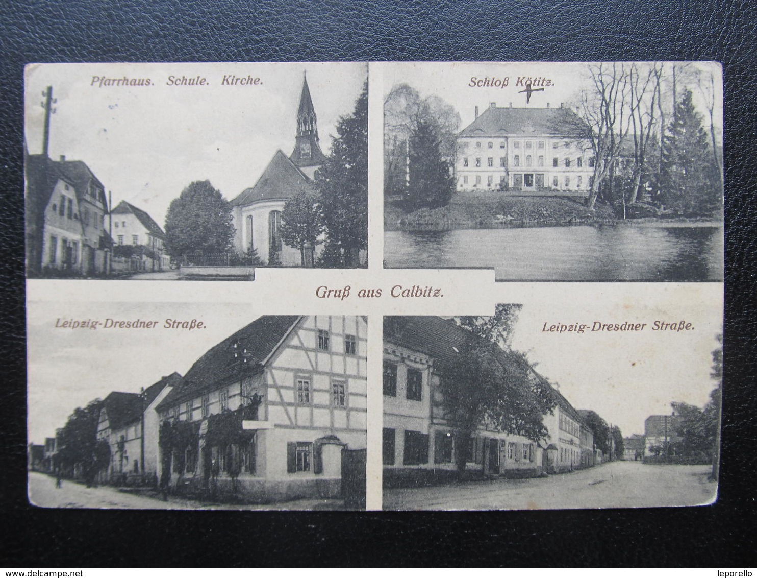 AK WERMSDORF CALBITZ Kötitz Ca.1910  ///  D*43805 - Wermsdorf