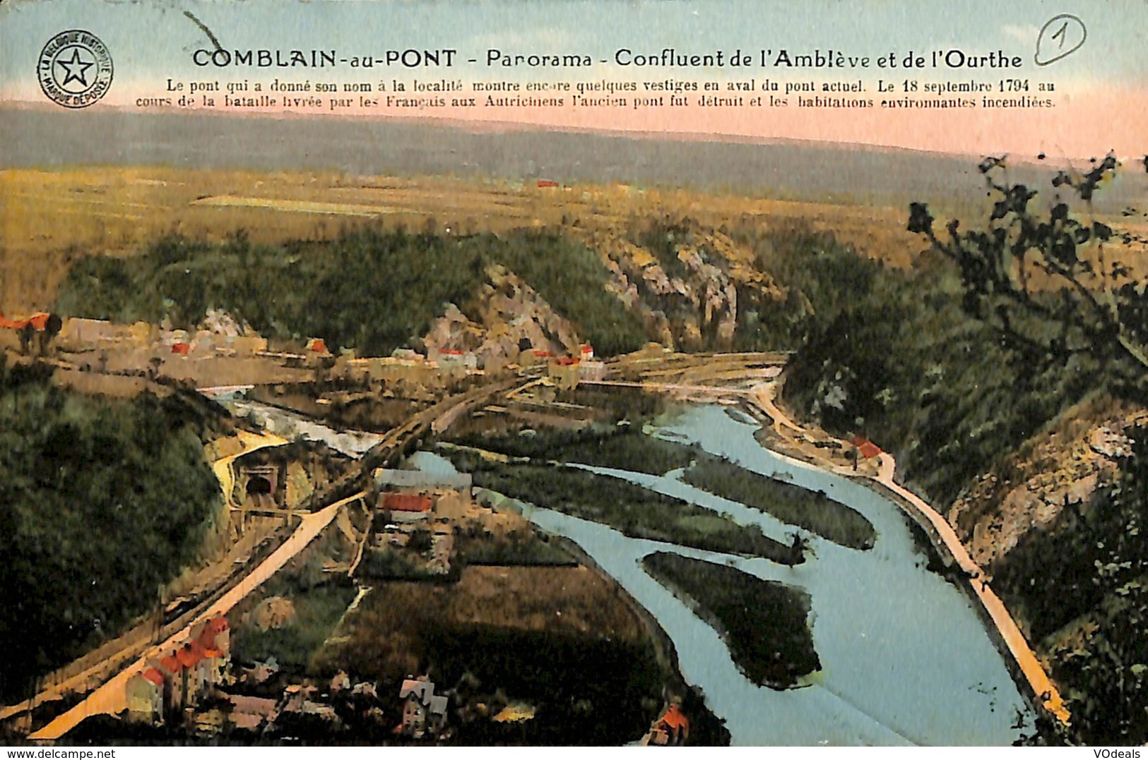 025 971 - CPA - Belgique - Comblain-au-Pont - Panorama - Comblain-au-Pont