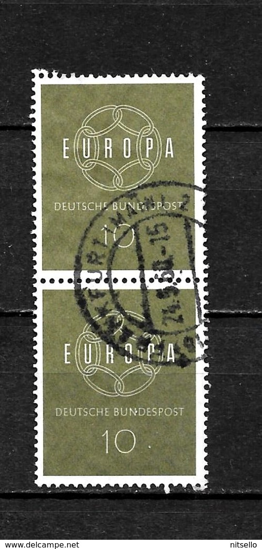 LOTE 2053 /// ALEMANIA FEDERAL  YVERT Nº: 193 EN PAREJA ¡¡¡ OFERTA - LIQUIDATION !!! JE LIQUIDE !!! - 1959