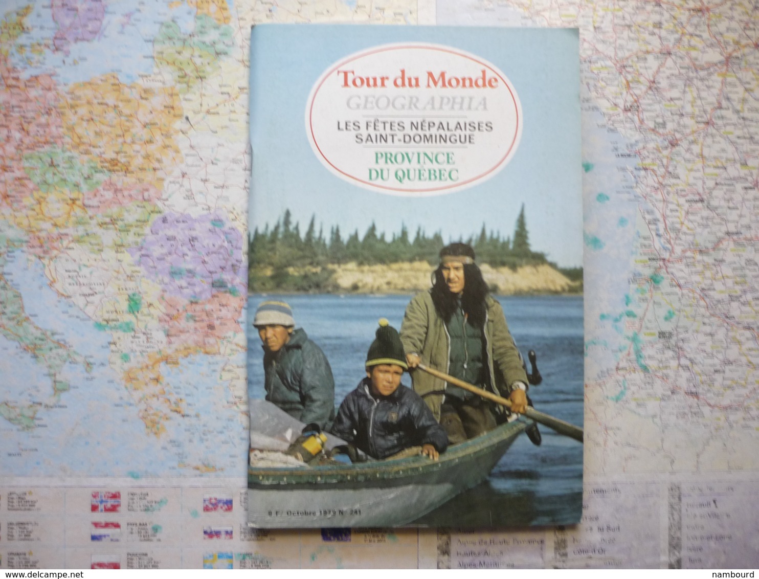 Geographia Tour Du Monde Les Fêtes Népalaises / Saint-Domingue / Province Du Québec N°241 1979 - Géographie