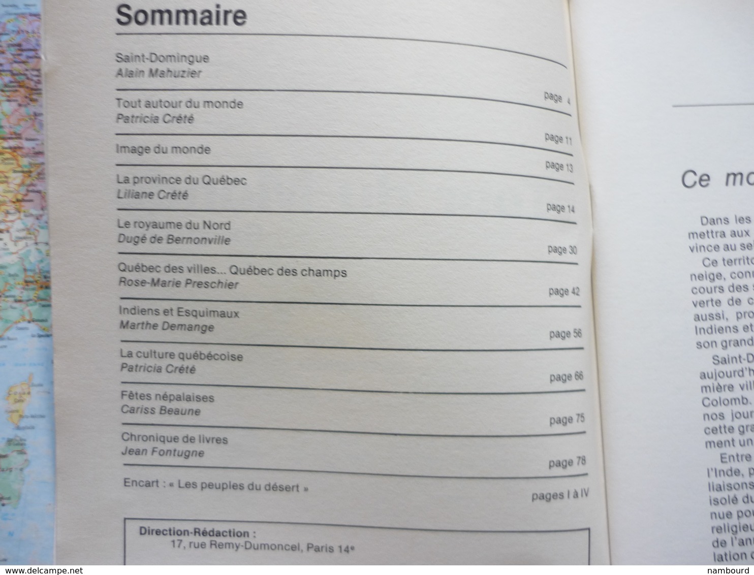 Geographia Tour Du Monde Les Fêtes Népalaises / Saint-Domingue / Province Du Québec N°241 1979 - Géographie