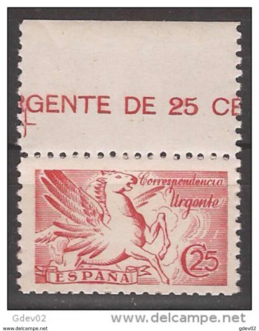 ES952BH-LB4168TANMAMCAB.España  Spain Espagne PEGASO SIN PIE DE IMPRENTA  1939 (Ed  952**)sin Charnela. - Burros Y Asnos