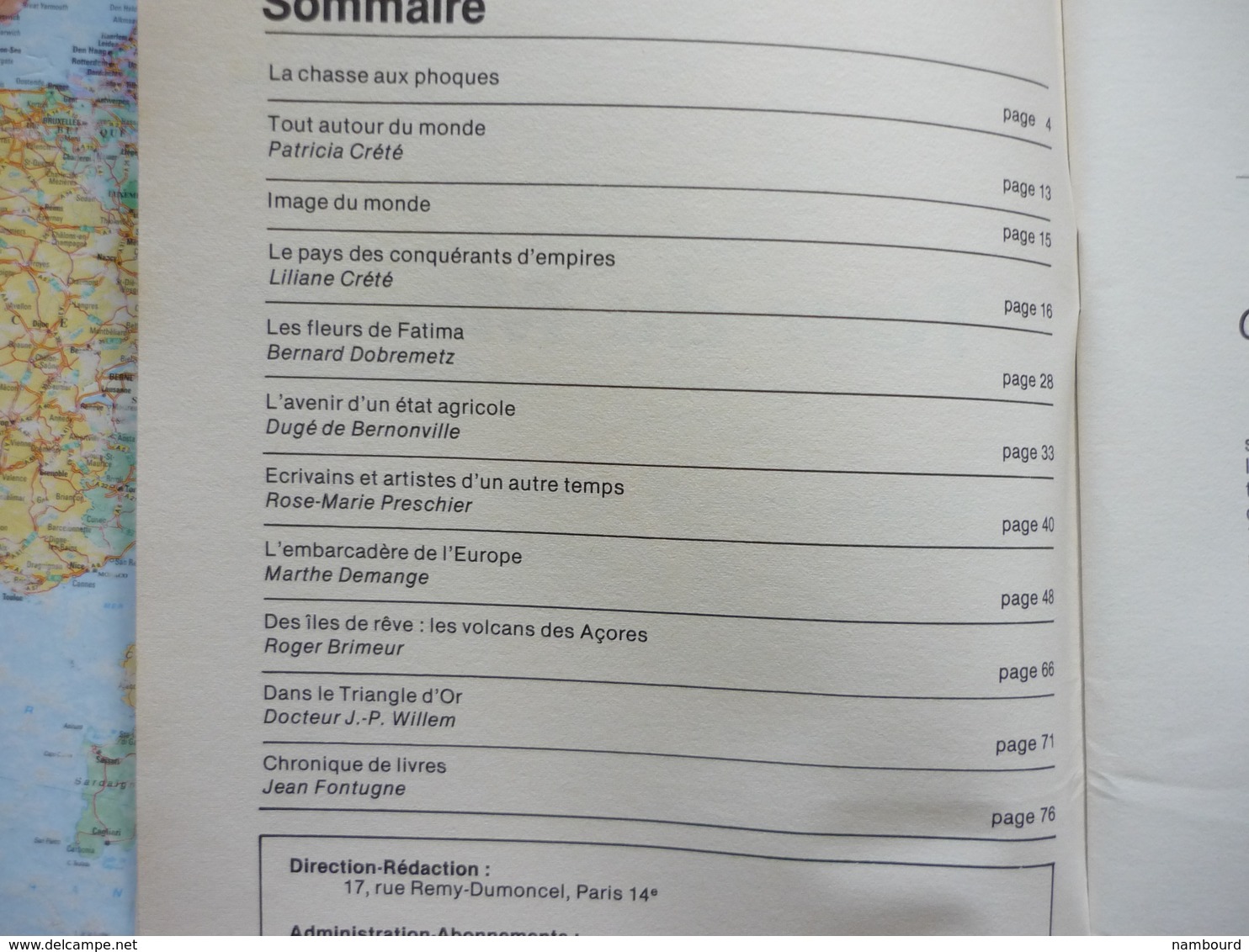 Geographia Tour Du Monde Dans Le Triangle D'or / La Pêche Aux Phoques / République Du Portugal N°237 Juin 1979 - Géographie