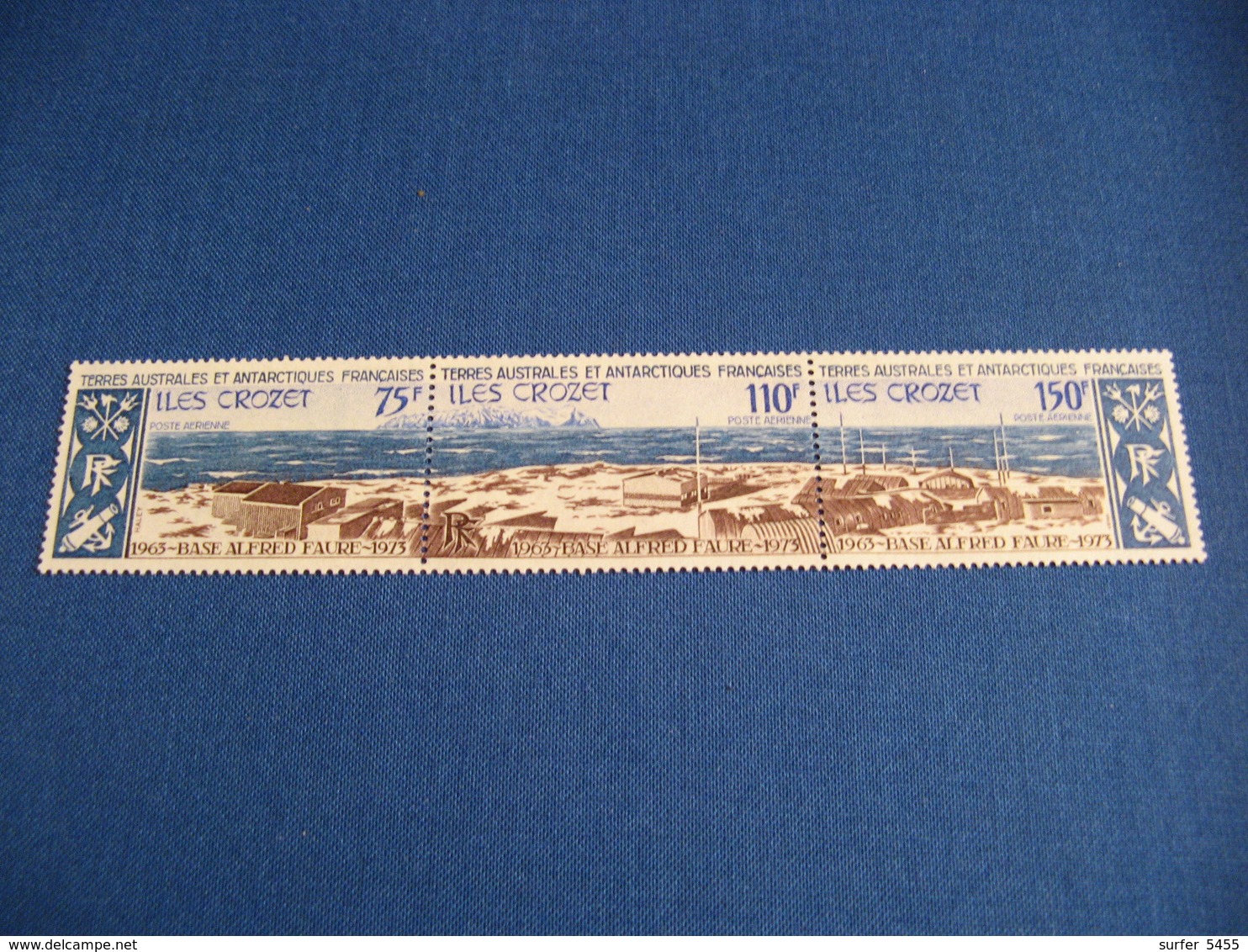 TAAF YVERT POSTE AERIENNE N° 34/36 TIMBRES NEUFS** LUXE COTE 50,00 EUROS - Nuovi