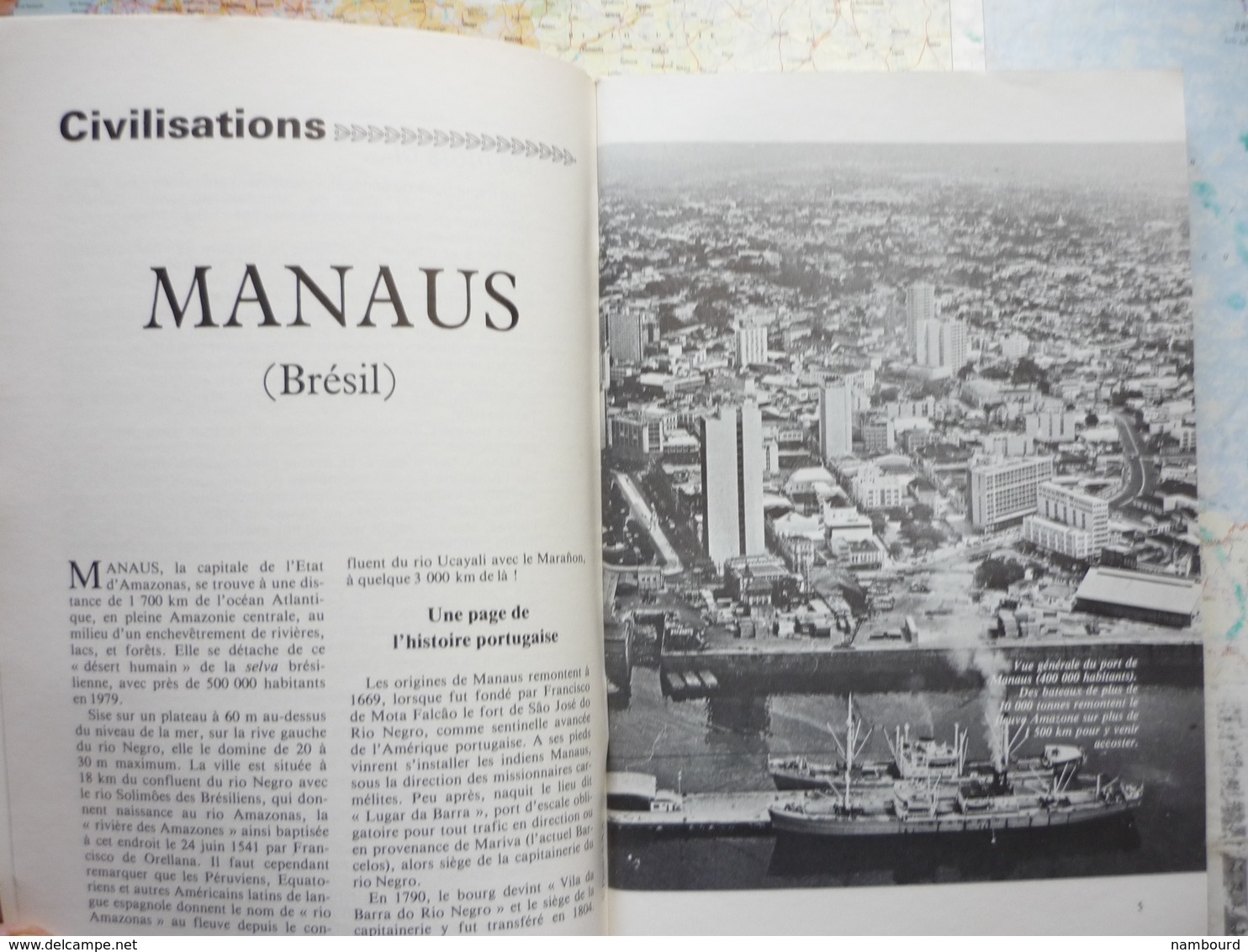 Geographia Tour Du Monde Llivia (Espagne) / Manaus (Brésil) /République Du Sénégal N°243 Décembre 1979 - Géographie