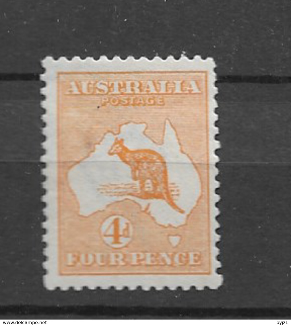 1913 MH Australia  WMK Wide Crown Michel  9a - Nuevos