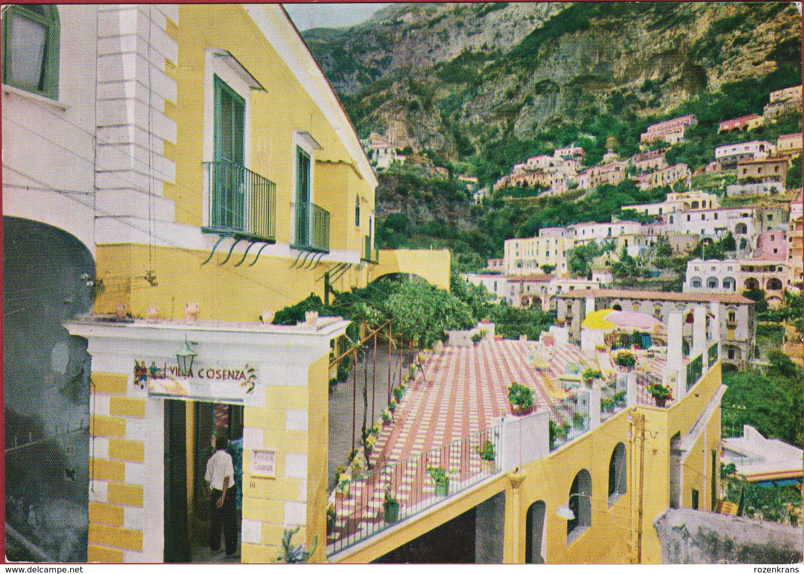 Pensione Villa Cosenza Positano Campania Italia Costiera Amalfitana Grand Format - Salerno