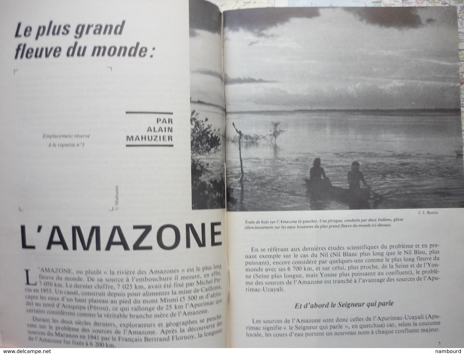 Geographia Tour Du Monde Hors Série N° Spécial L'Amazone Janv.1978 - Géographie