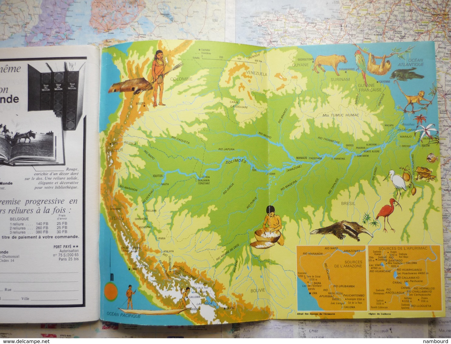 Geographia Tour du Monde Hors série N° spécial L'Amazone Janv.1978