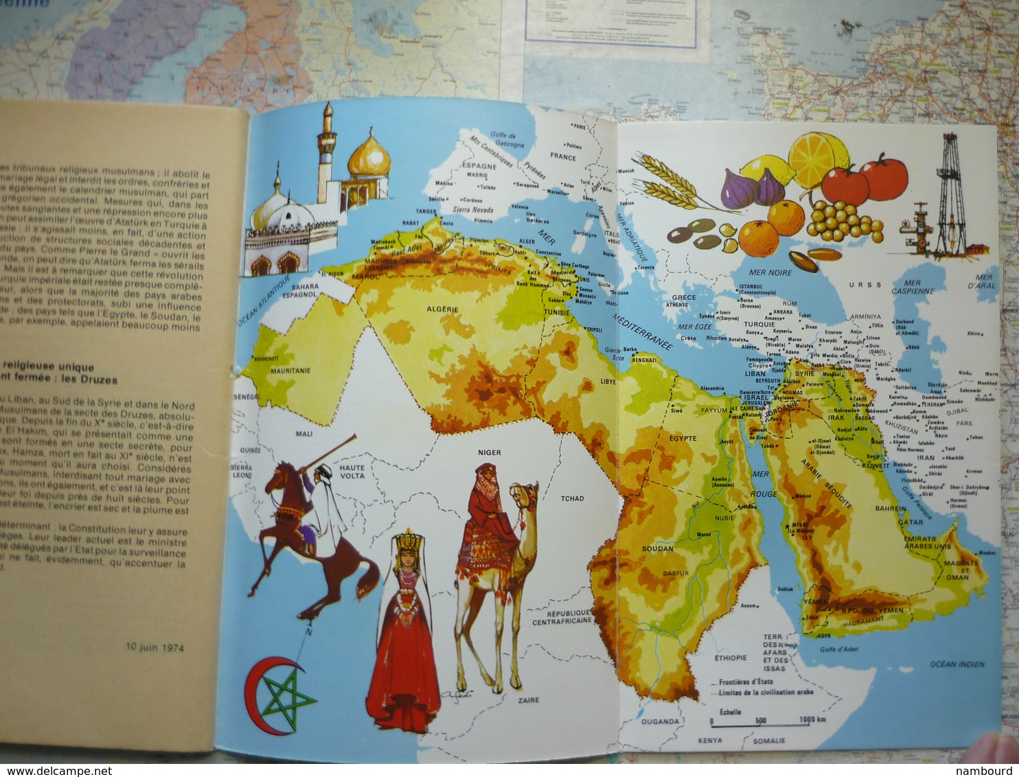 Geographia Tour du Monde Hors série N° spécial Les Arabes Juin.1974