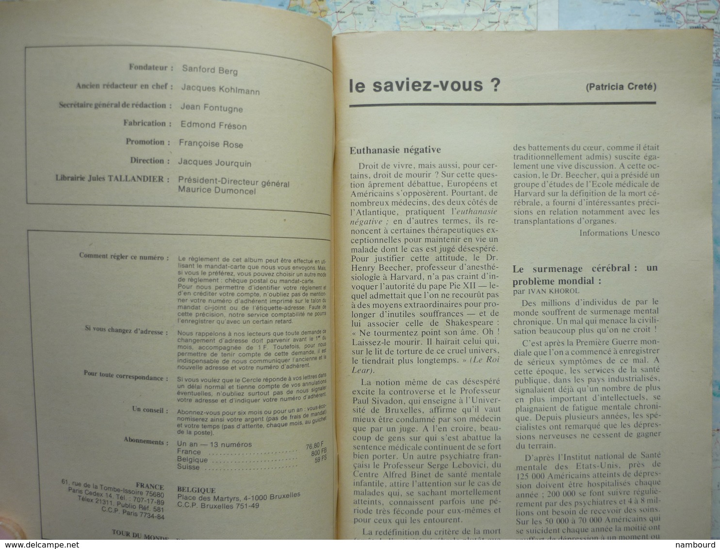 Geographia Tour Du Monde Hors Série N° Spécial Les Bouddhistes Janvier 1975 - Géographie