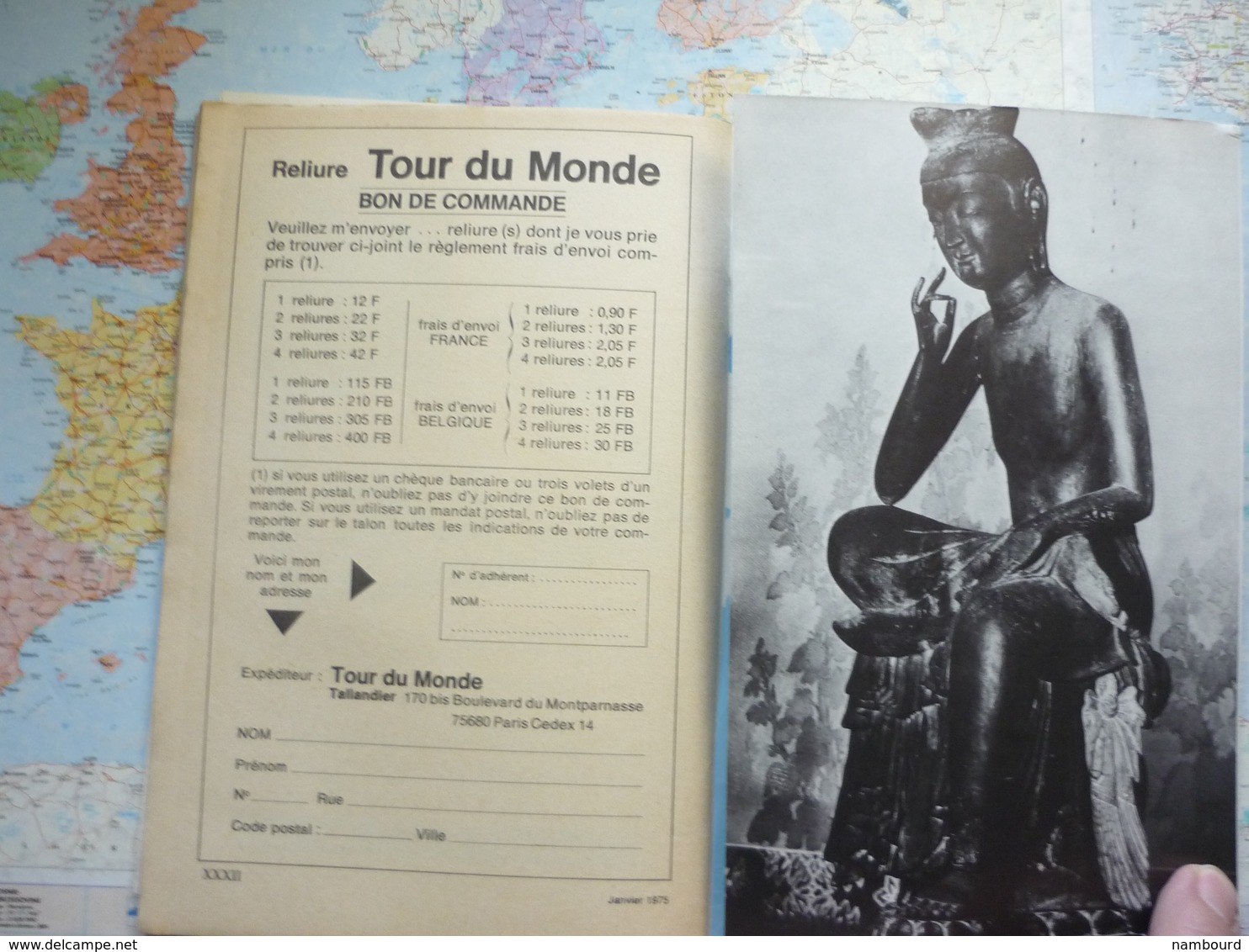 Geographia Tour du Monde Hors série N° spécial Les Bouddhistes Janvier 1975