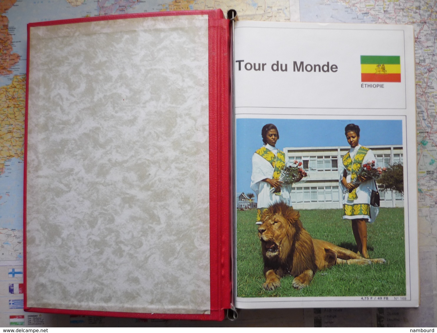 Tour Du Monde Reliure De 4 Revues N°169 Ethiopie 170 Haiti 171 Sri Lanka Ceylan + Hors Série Les Indiens Des 2 Amériques - Géographie