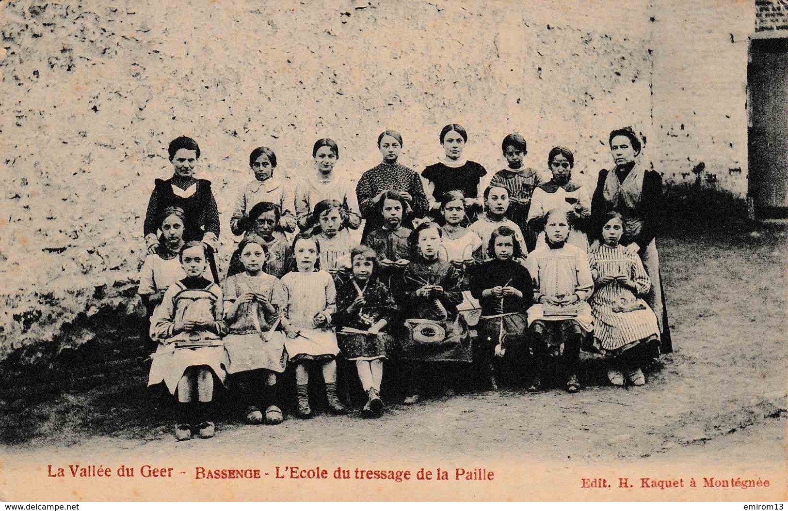 La Vallée Du Geer Bassenge L’école Du Tressage De La Paille édit H. Kaquet Montegnée - Bassenge
