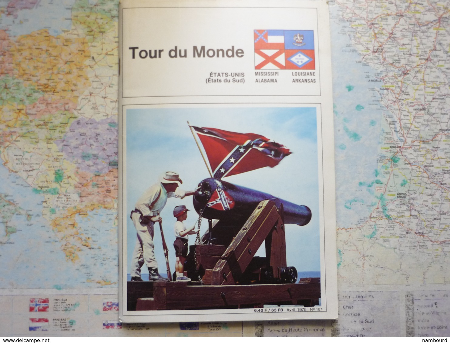 Tour du Monde Lot 61 numéros du N°119 au N°187 sauf les N°125,130,131,136,168,169,170,171,185