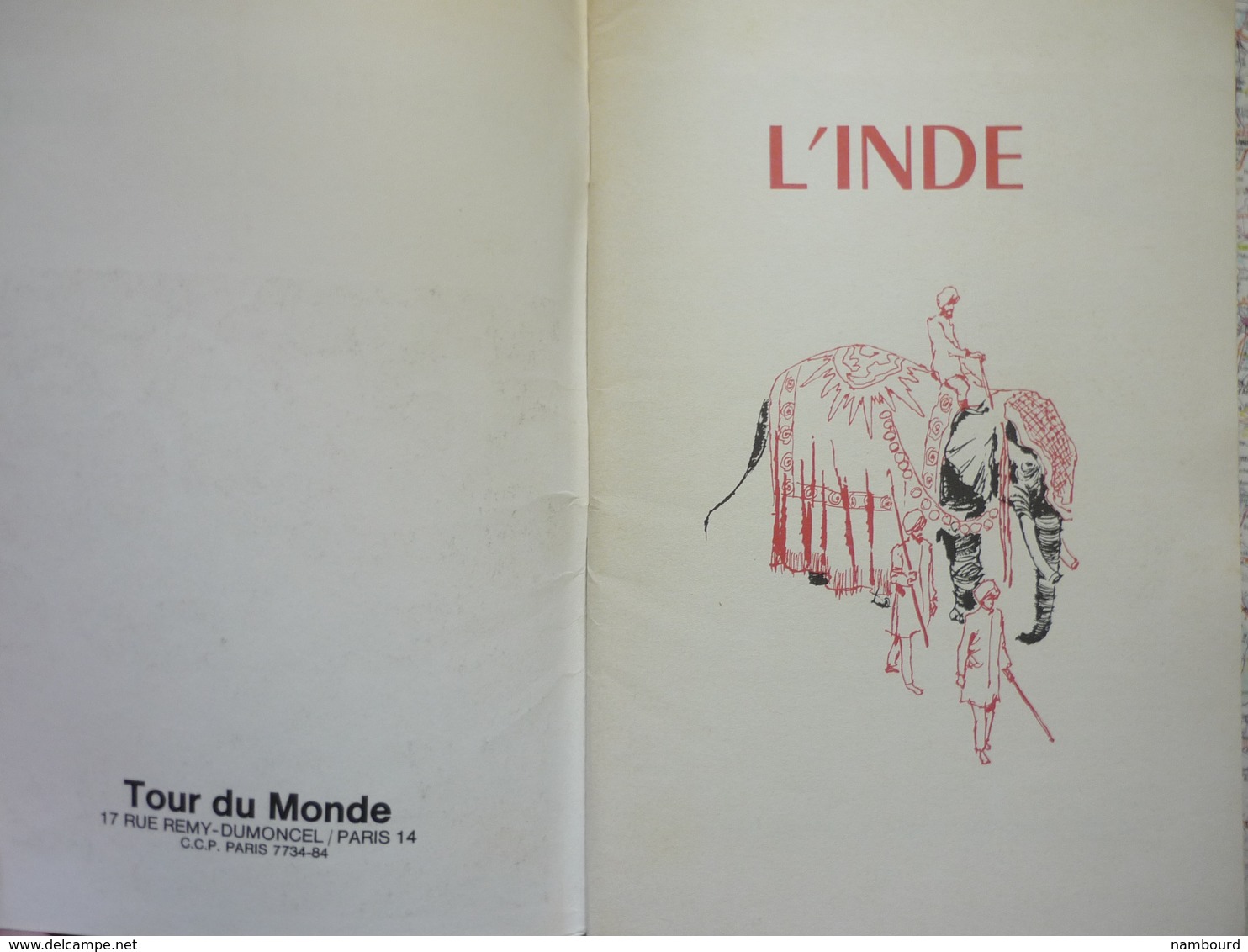 Tour Du Monde L'Inde Décembre 1967 - Géographie