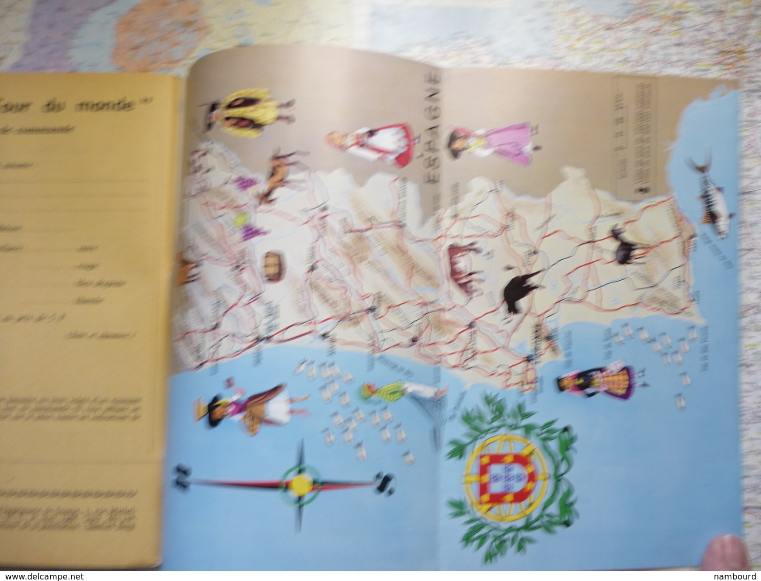 Tour Du Monde Portugal Avril 1968 - Géographie
