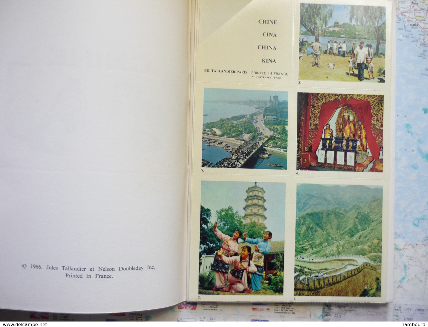 Tour Du Monde La Chine Octobre 1966 - Géographie