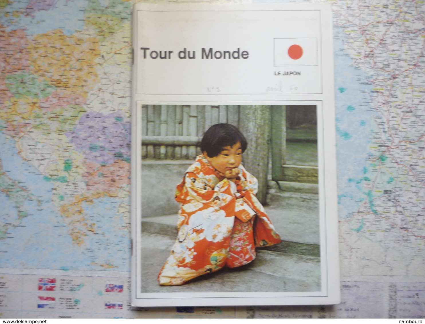 Tour Du Monde Le Japon 1974 - Géographie