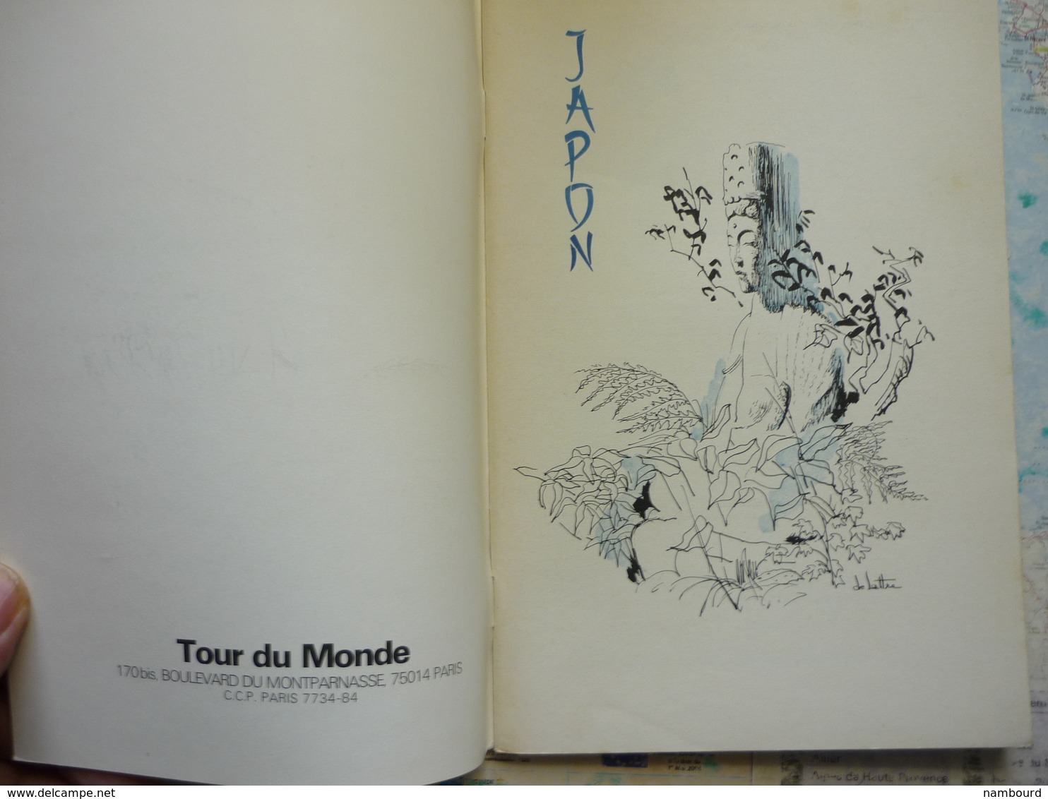 Tour Du Monde Le Japon 1974 - Géographie