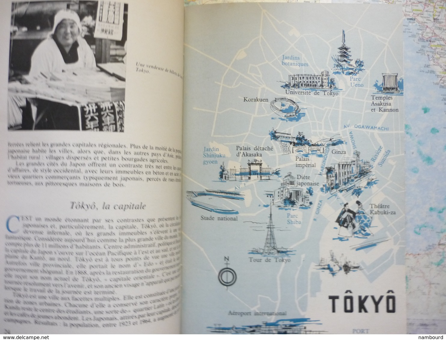 Tour Du Monde Le Japon 1974 - Géographie