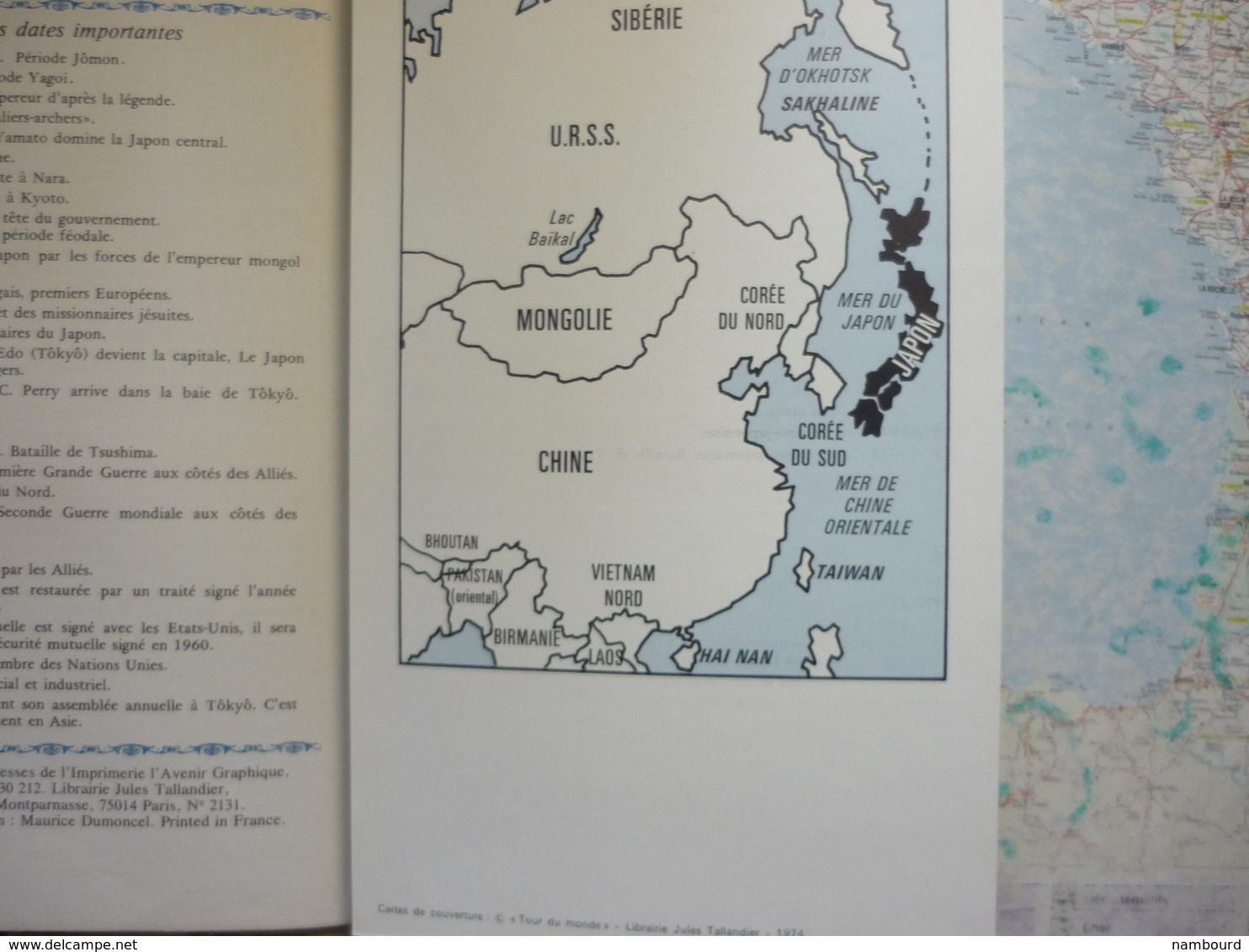 Tour du Monde Le Japon 1974