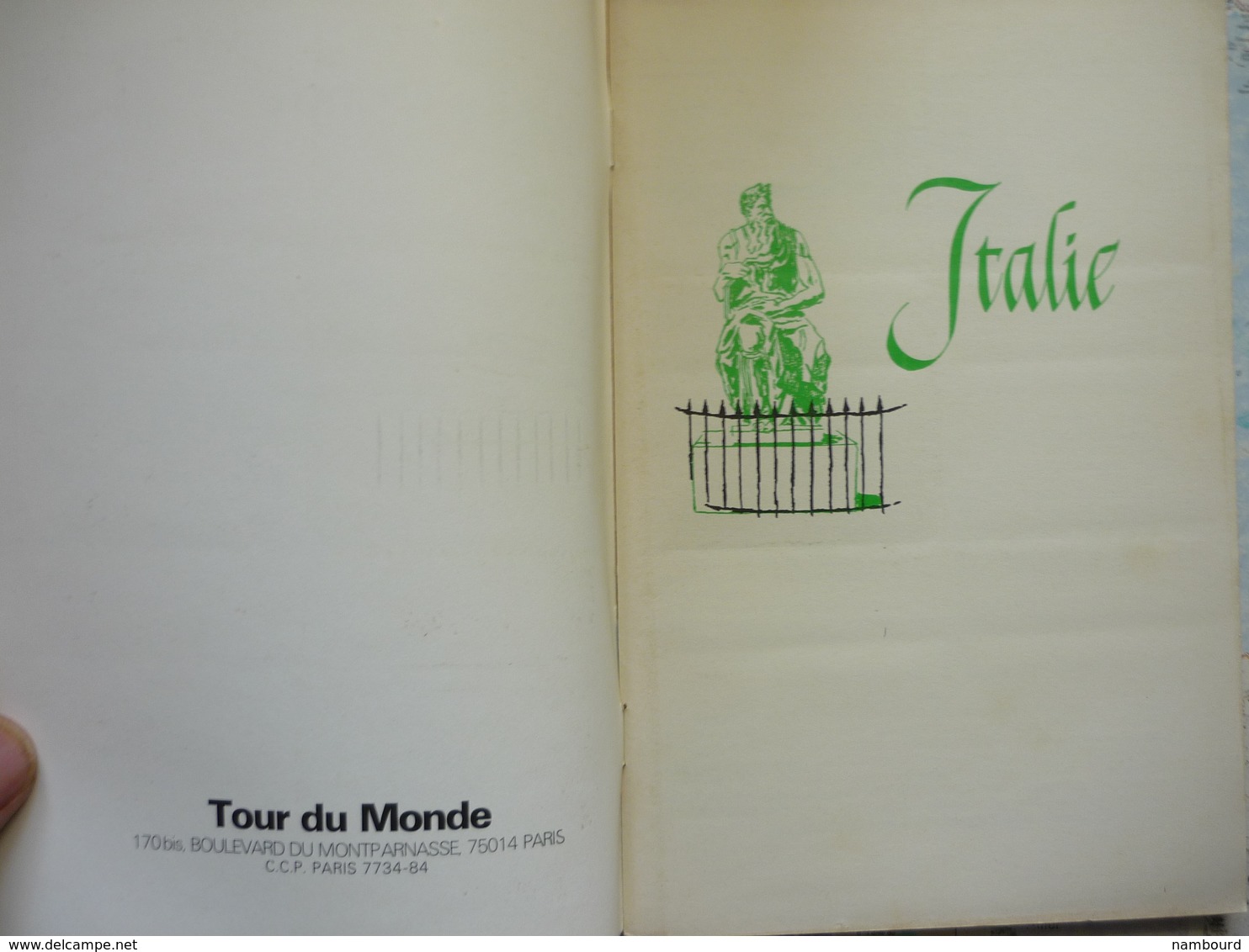 Tour Du Monde L'Italie 1974 - Géographie