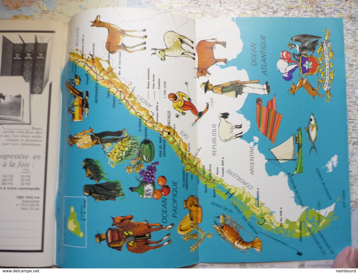 Tour du Monde Geographia  Kiev / Baie de Walvis / République du Chili N°233 Février 1979