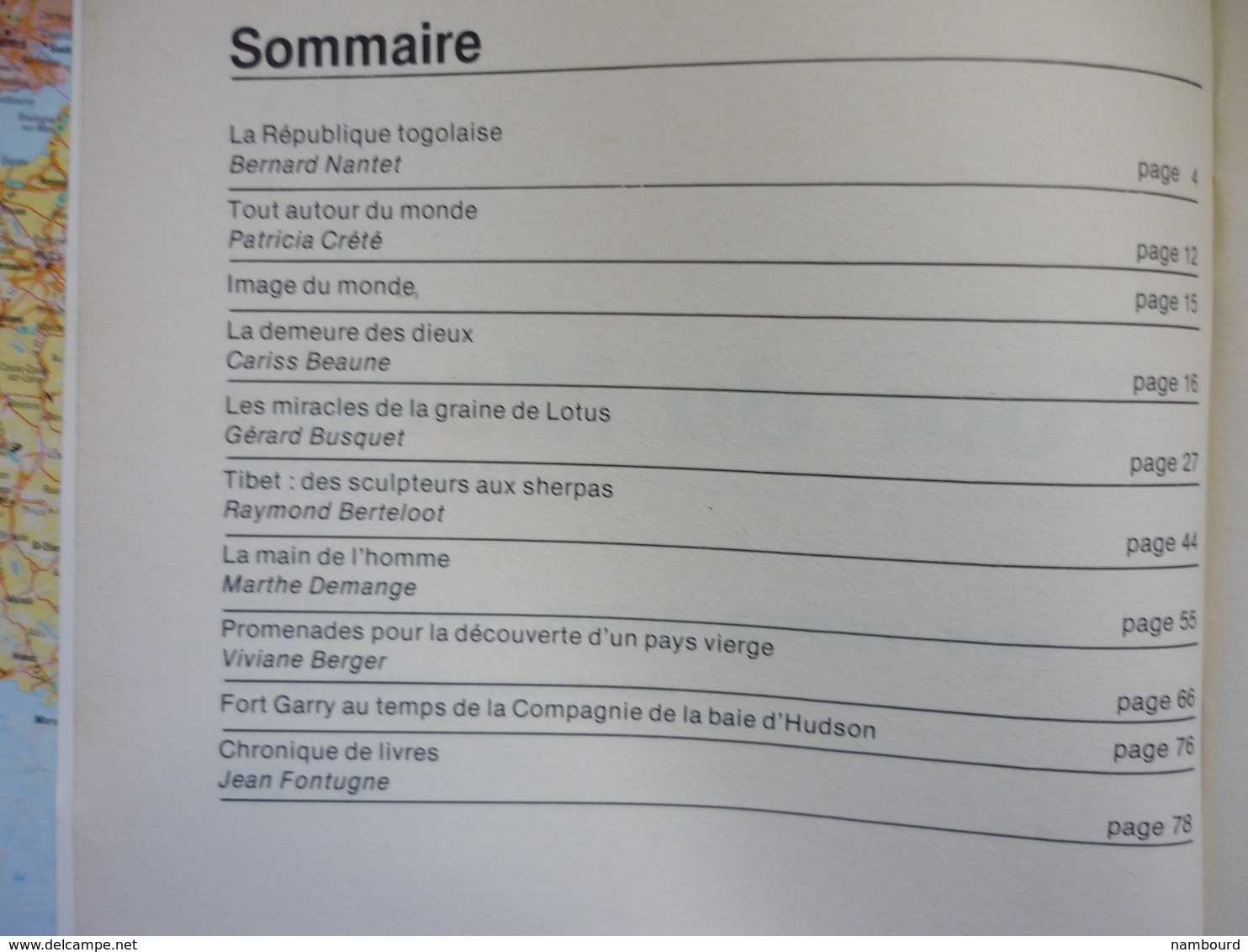 Tour Du Monde Geographia  Fort Garry / La République Togolaise / Royaume Du Népal N°232 Janvier 1979 - Géographie