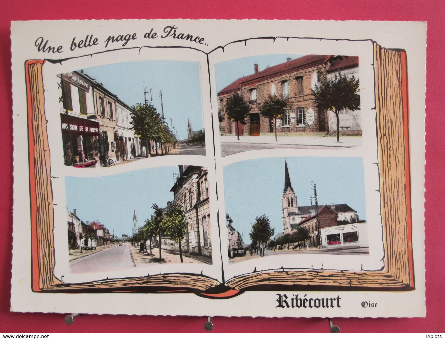 Visuel Pas Très Courant - Ribécourt - Vues Du Village - CPSM Excellent état - R/verso - Ribecourt Dreslincourt