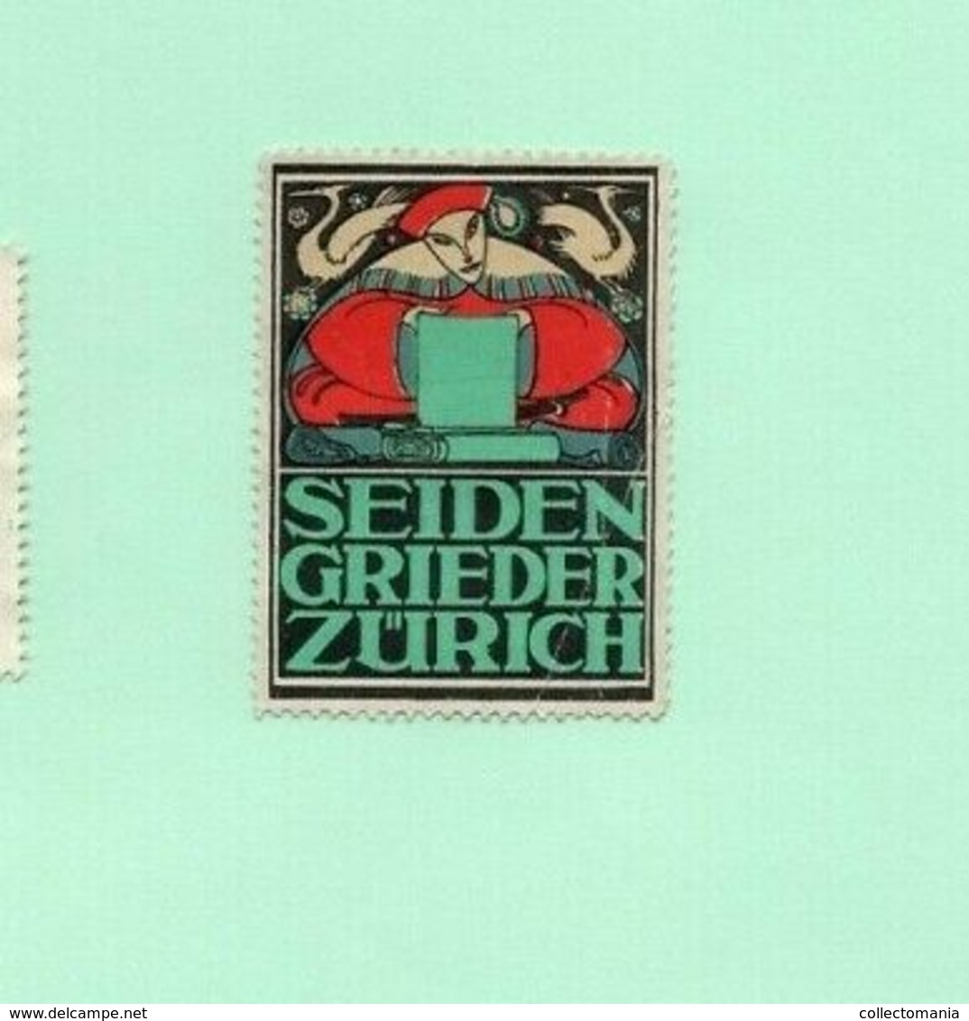 6 Poster Stamps Suisse Switserland Zürich Pflegerinnen Schüle Seiden Spinner Theater 1914 Tuberculose  ZURICH Marken - Termalismo