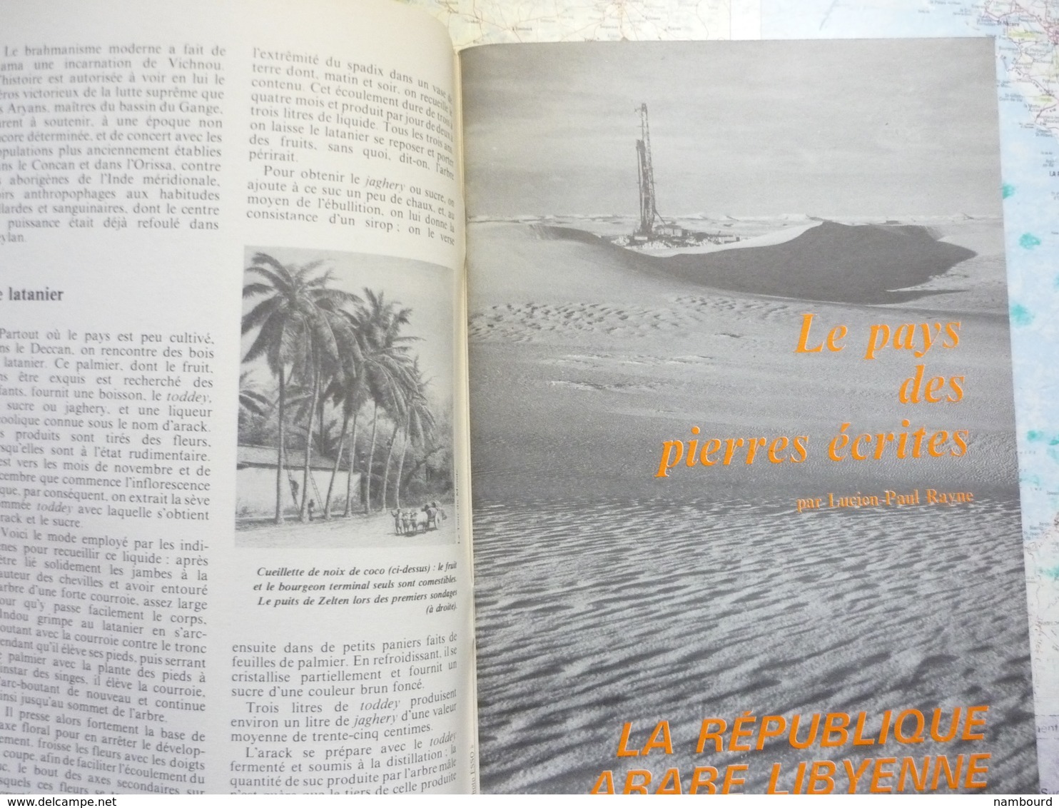 Tour Du Monde Geographia  Voyage En Inde / L'Ile De Pâques / La République Arabe Libyenne N°216 Septembre 1977 - Géographie