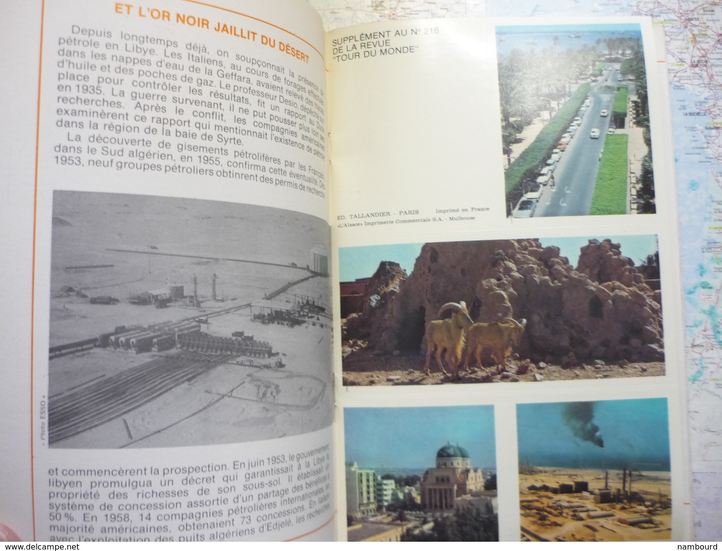 Tour Du Monde Geographia  Voyage En Inde / L'Ile De Pâques / La République Arabe Libyenne N°216 Septembre 1977 - Géographie