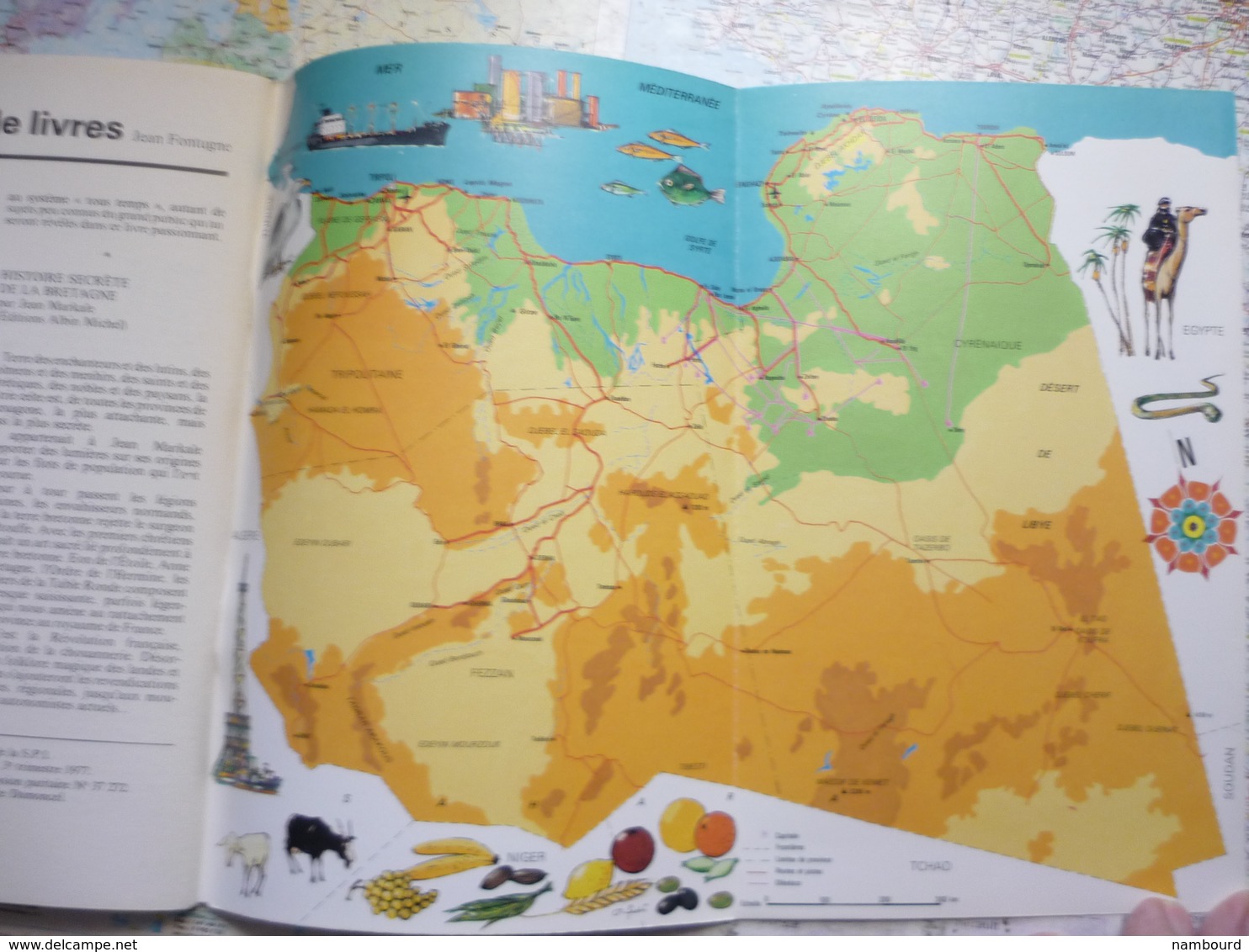 Tour du Monde Geographia  Voyage en Inde / L'Ile de Pâques / La République arabe libyenne N°216 Septembre 1977