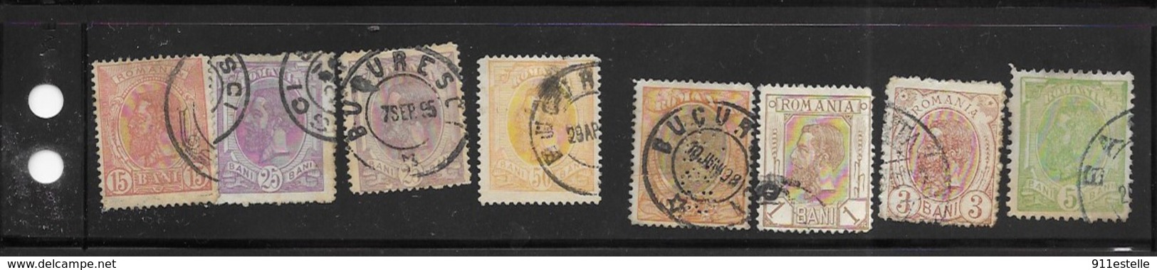 ROUMANIE 8 TIMBRES - Andere & Zonder Classificatie