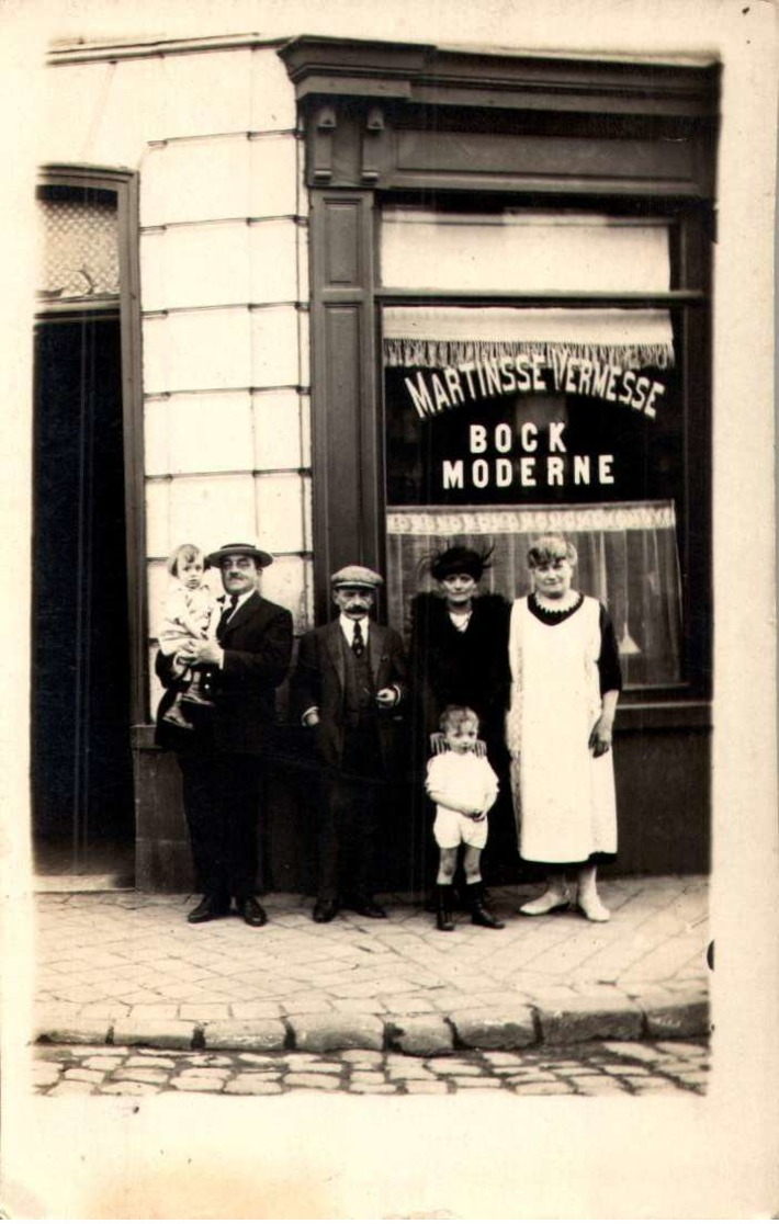 Cartes Postales > Thèmes > Commerce > Cafés BOCK  MODERNE  / MARTINSSE VERMESSE / PHOTO TBE TBE / LOT 4046 - Cafés