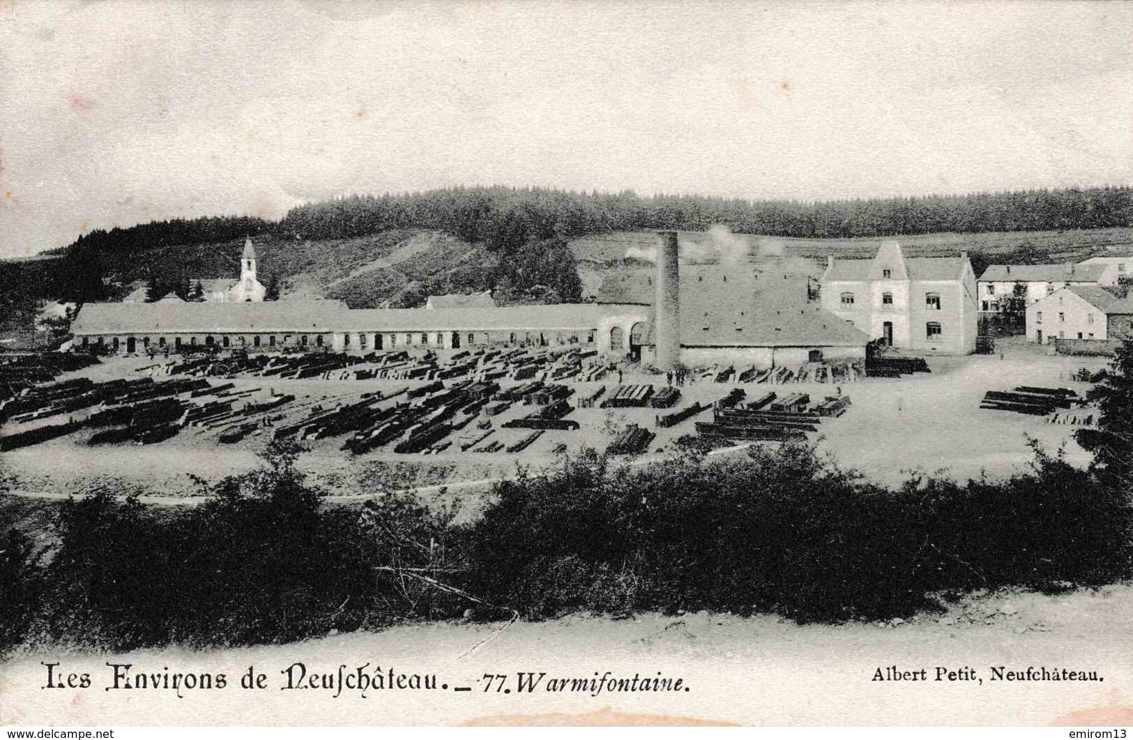 Les Environs De Neufchateau Warmifontaine Les Ardoisières Albert Petit - Neufchateau