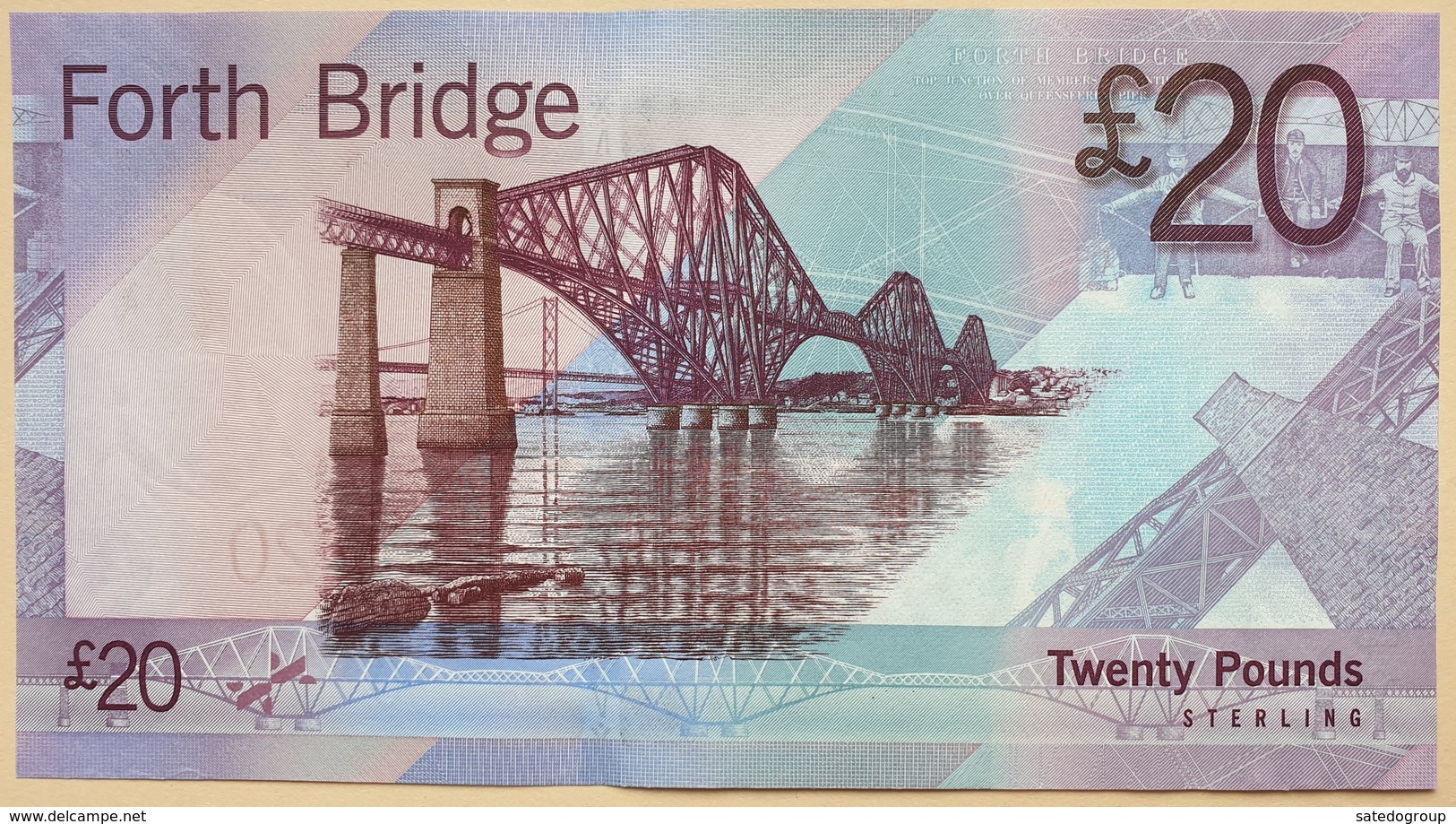 Scotland 20 Pounds 2009 XF+ P- 126b < Bank Of Scotland > - 20 Pounds