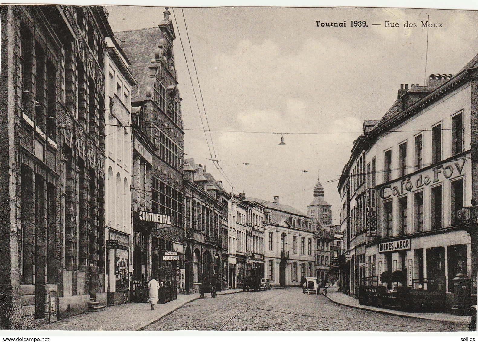 TOURNAI  1939 - Rue De Maux - Tournai