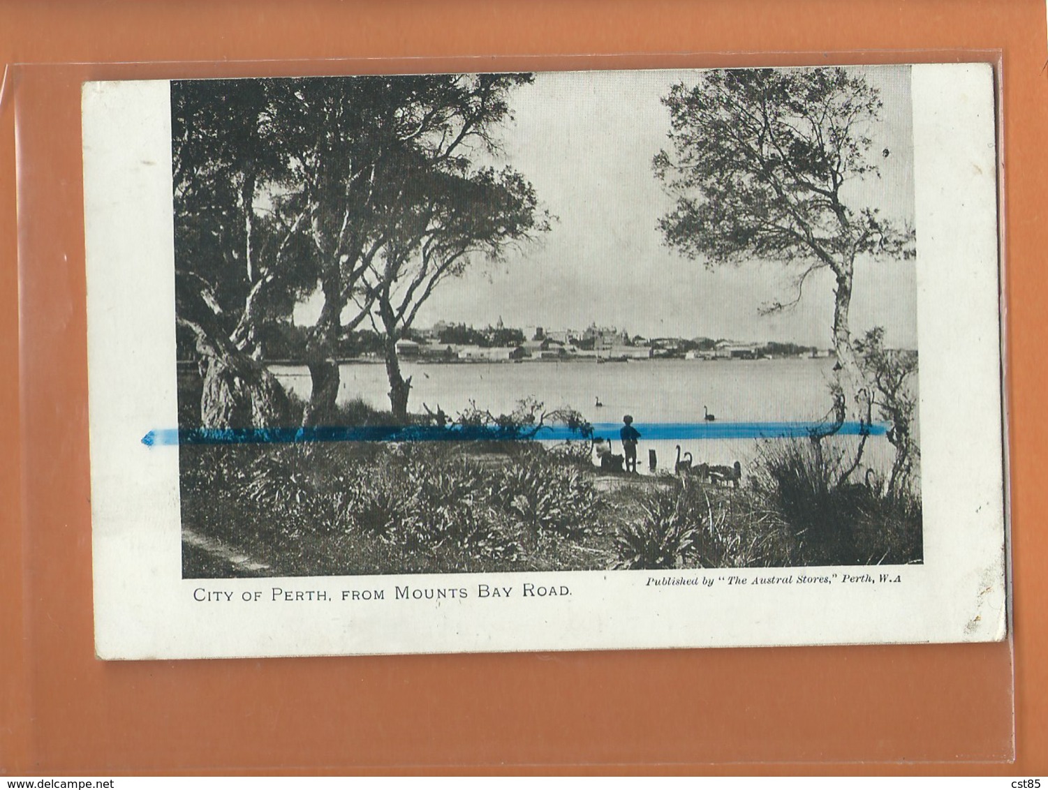 CPA - City Of PERTH , From Mounts Bay Road - Perth