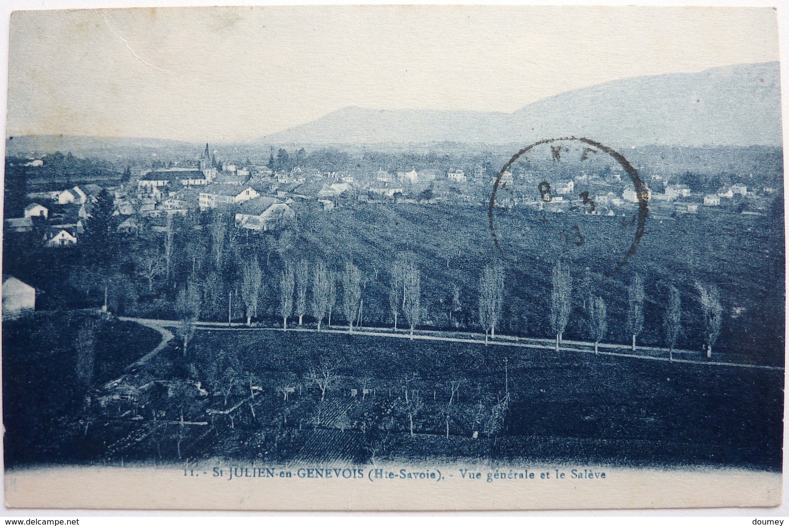 VUE GÉNÉRALE ET LE SALÈVE - St JULIEN En GENEVOIS - Saint-Julien-en-Genevois