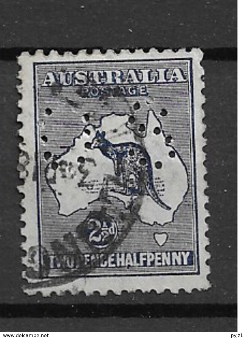 1915 USED Australia Wmk "narrow Crown" Michel 36 - Servizio