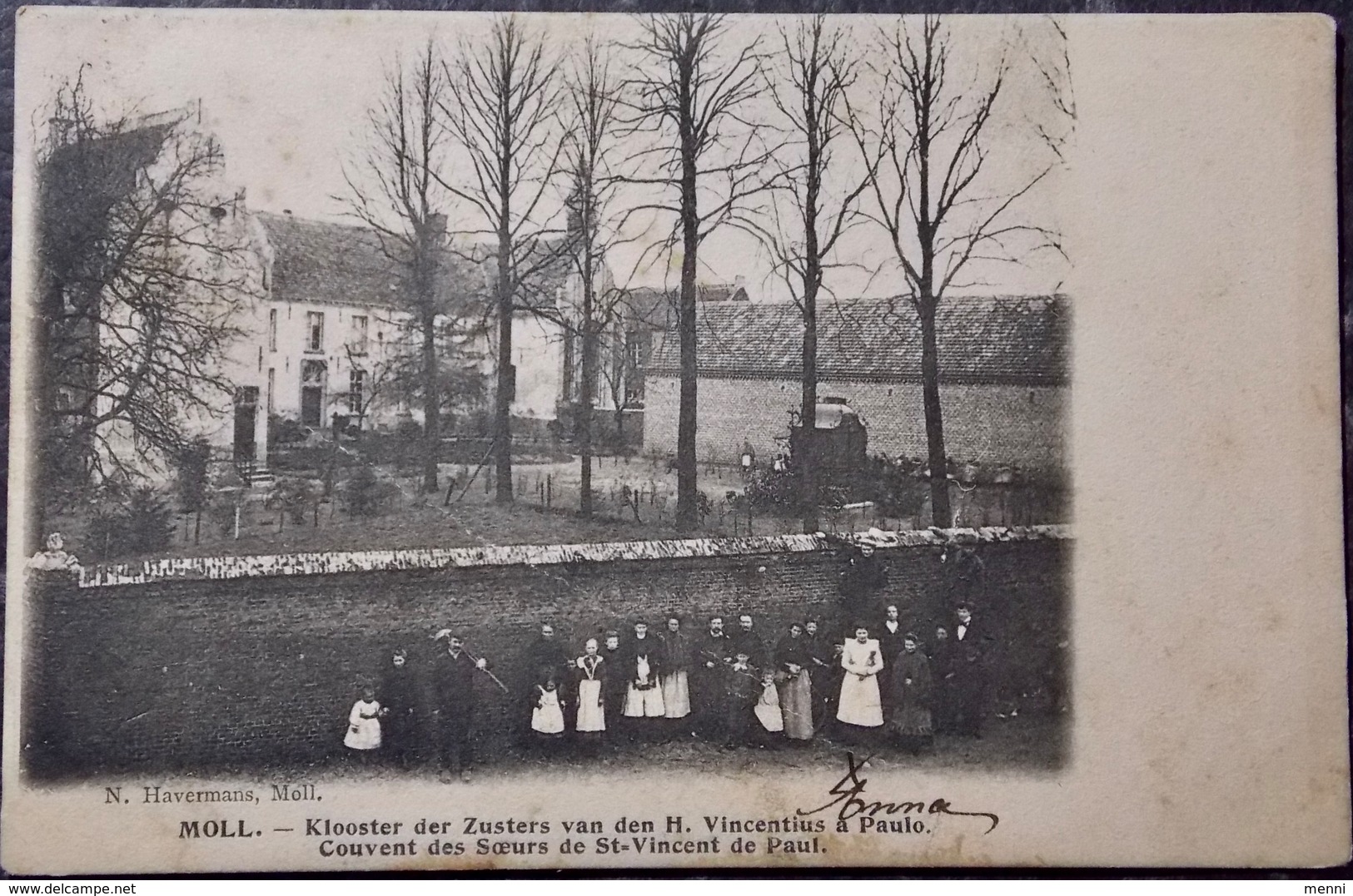 BELGIQUE BELGIE Cpa Postcard - MOL MOLL - 1903 Klooster Der Zusters Van Den H. Vincentius A Paul - Mol