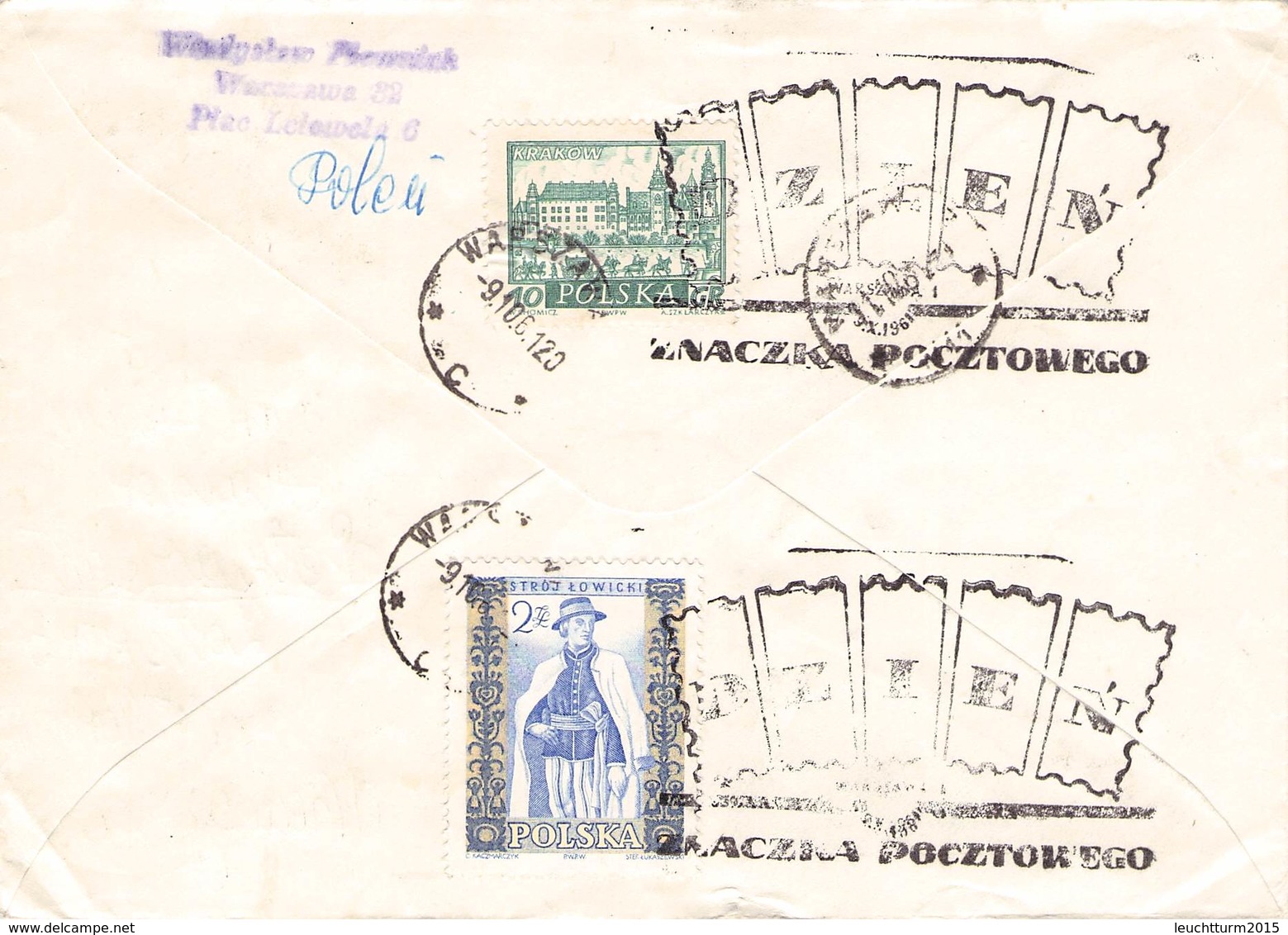 POLAND - AIR MAIL LETTER 1959 - WETZLAR/GERMANY  /ak1030 - Lettres & Documents