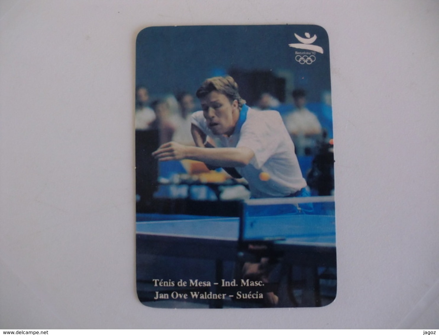 Ténis De Table Ténis De Mesa Ping Pong Jan Ove Waldner Sweden Jogos Olimpicos Portugal Portuguese Pocket Calendar 1993 - Petit Format : 1991-00