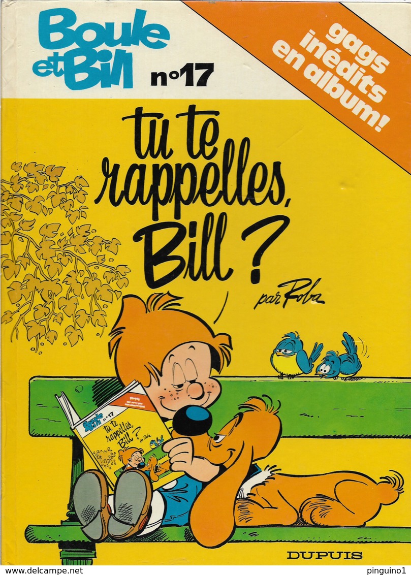 Roba  Boule Et Bill  Tu Te Rappelles, Bill? - Boule Et Bill