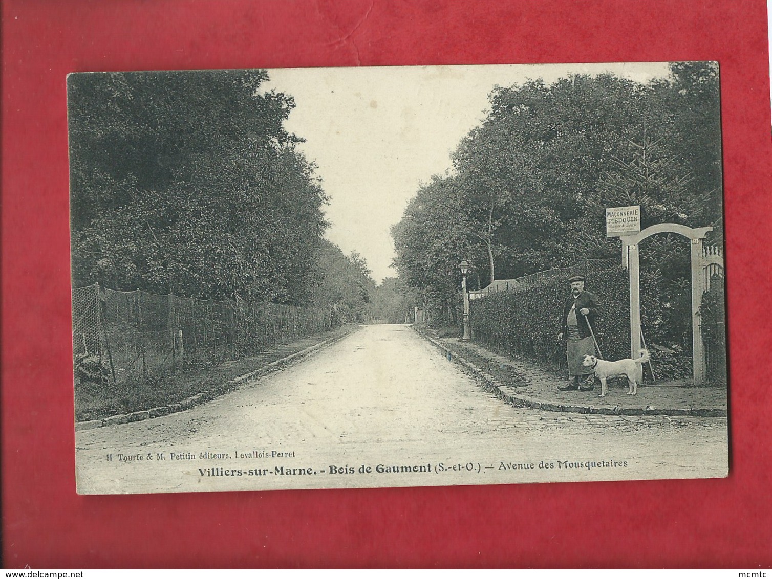 CPA  - Villiers Sur Marne - Bois De Gaumont -(S.-et-O.) - Avenue Des Mousquetaire - Villiers Sur Marne